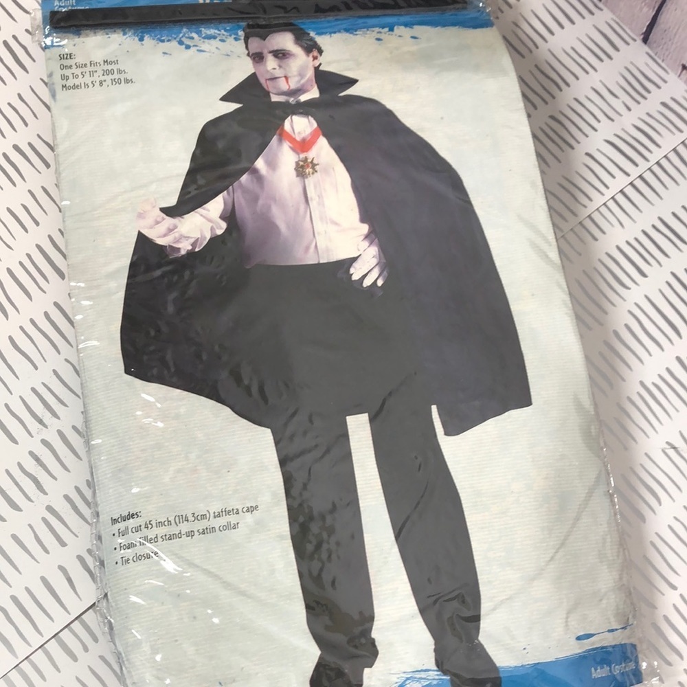Vampire cape costume
